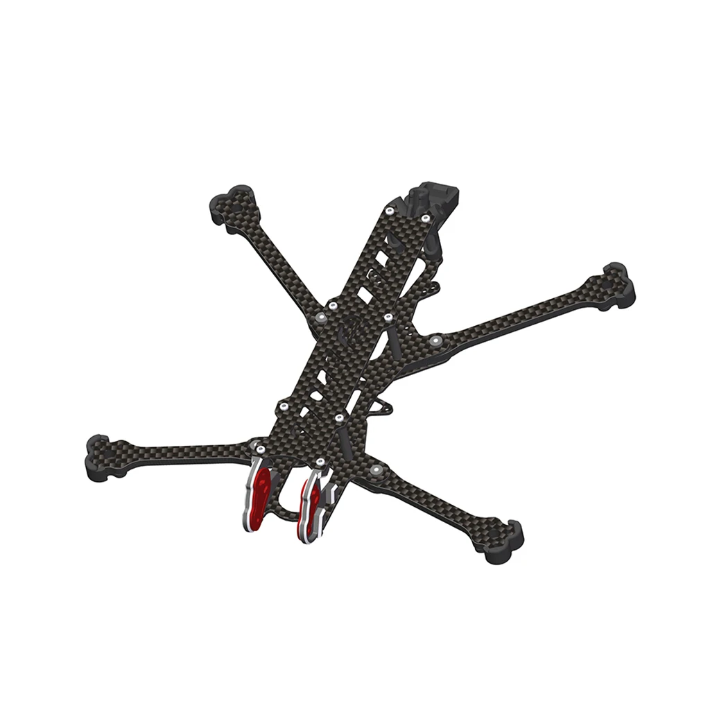 JMT DIY 218MM 169MM Radstand 5 Zoll 4 Zoll LR4 LR5 Long Range Rahmenkit für DJI O4 Wide FlyFox No.15 FPV Racing RC Drohne – Detail 13