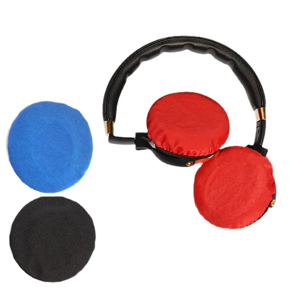 Reusable Hygienic Universal Soft Washable Headphones Elastic Protective Dust Proof Earpad Covers Non Woven Cloth Durable 1Pairs
