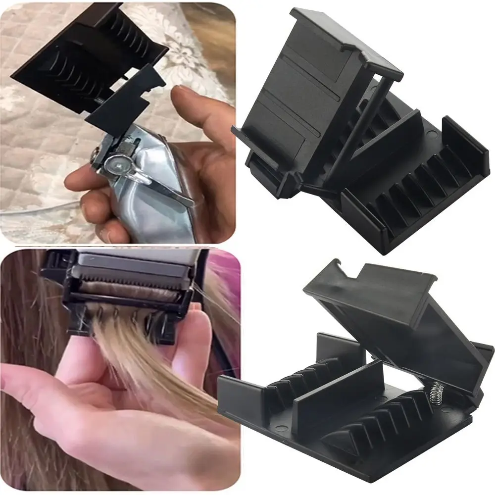 

Парикмахерский ассистент, машинка для стрижки волос, направляющая для лимита, расческа для снятия раздельных кончиков, салонный триммер для волос, расческа с нажимным ограничением