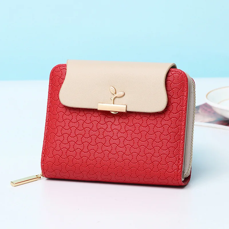 Fashion Women's Wallet Brand Design Student Leather Mini Wallet Multi Card Purse Female Card Holder Money Bag Wallet