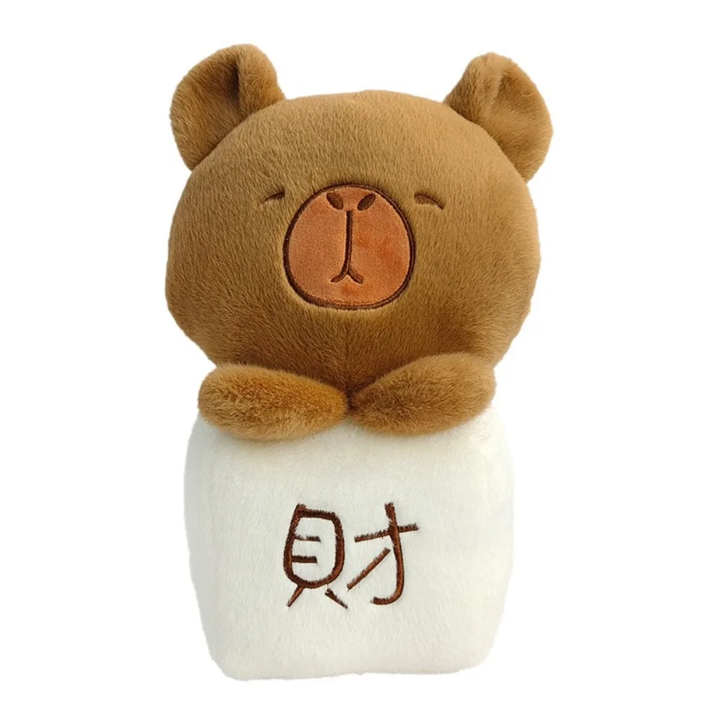 High Quality Cartoon Capybara Plush Toy Comfortable Wear-resistant Stuffed Animals Full Filling Soft Fluffty Toy Gift