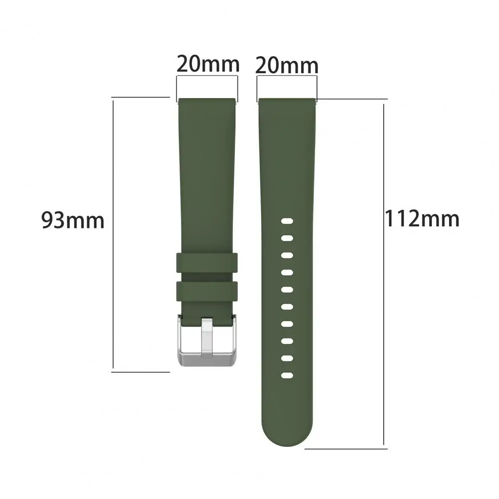 Silicone Watch Strap Adjustable Watchband Quick Release Smart Watch Band Replacement Smartwatch Belt for Huawei GTS4 Mini