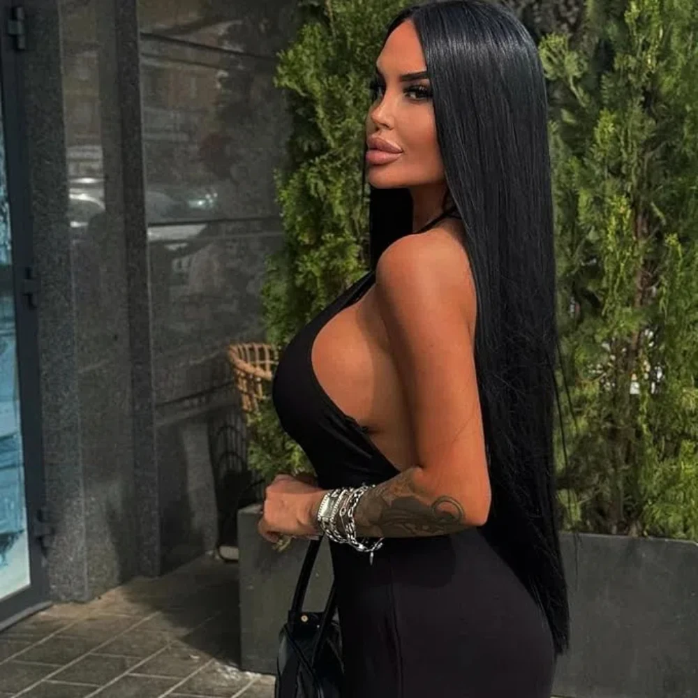 

Straight Brazilian Glueless Wigs Human Hair Pre Plucked Pre Cut Glueless Human Hair Wigs Straight For Black Women 200% Density
