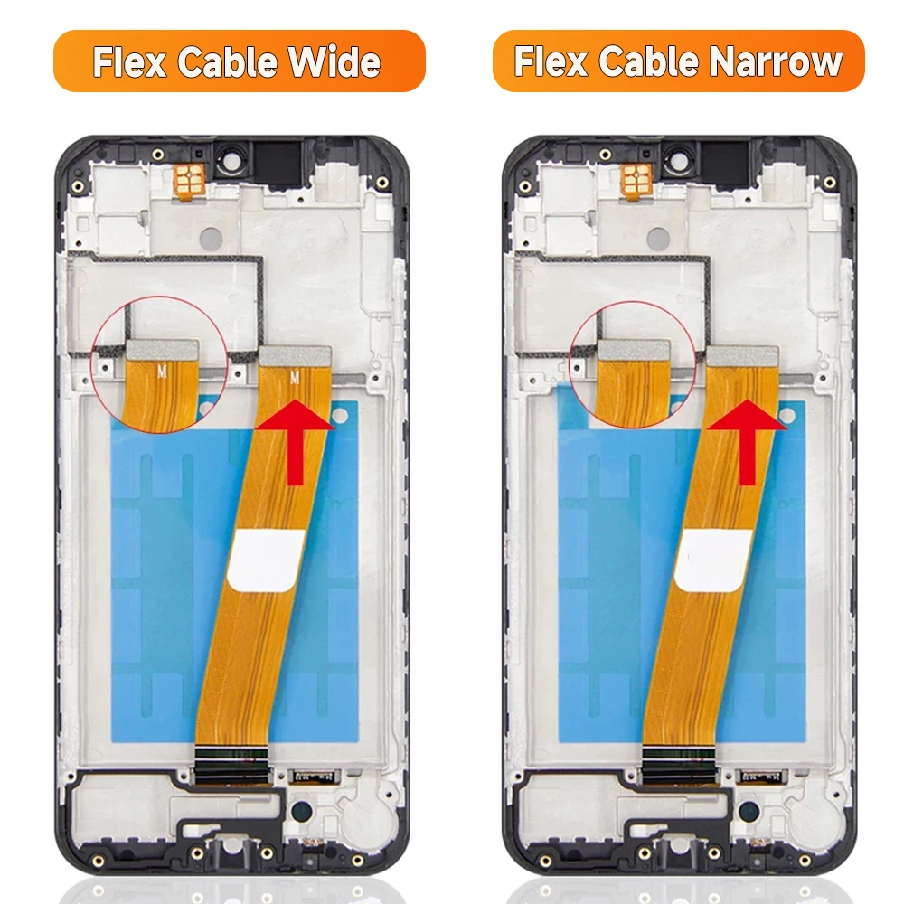 A01 For Samsung 5.7\'\'For Ori A015F A015G A015M A015 A015A A015U LCD Display Touch Screen Digitizer Assembly Replacement