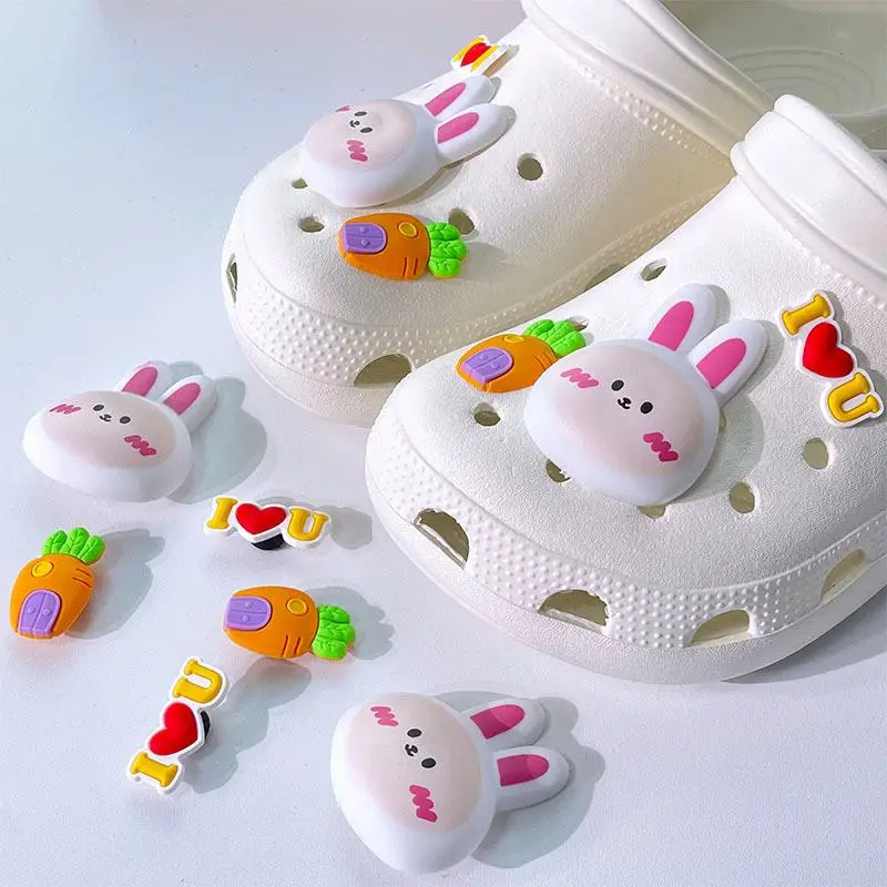 Niedliche Cartoon-Dekorationen DIY Schuh-Accessoires Sommer 2026 Schnür-Schleifen-Clogs Sandalen-Zubehör Damen-Schuh-Charms-Set – Detail 21