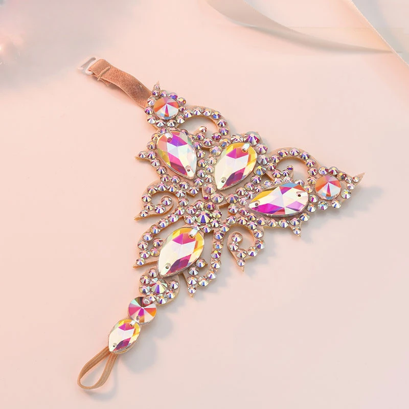 New Belly Dance Foot Accessories High-end Diamond-Studded Anklet  Oriental Dancing Female Adult Performance Accessories