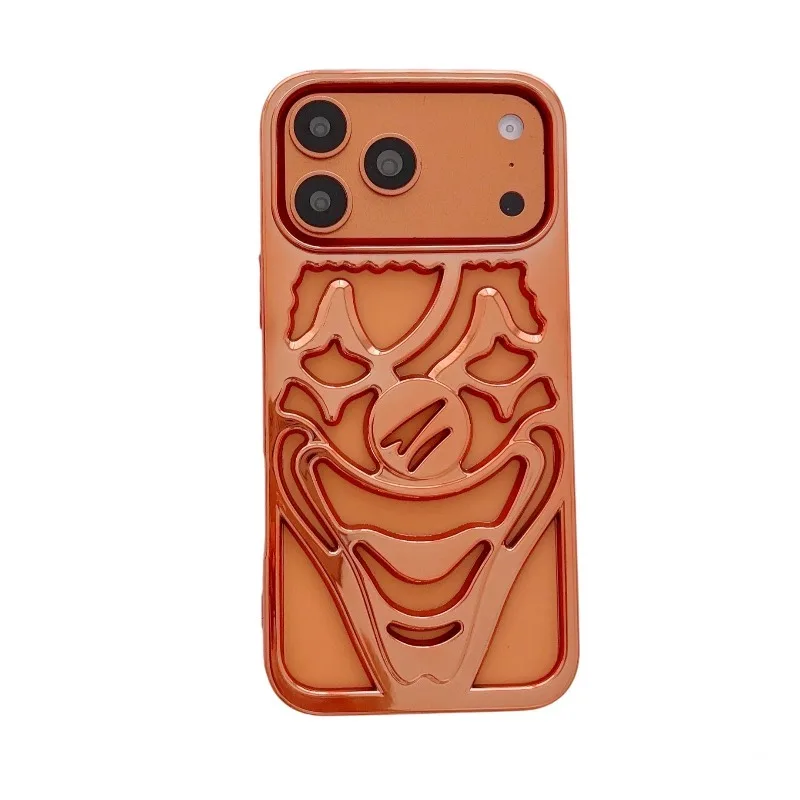 

The Latest High-end Electroplated Clown Cooling System Is Suitable for Apple 17 16 15 14 13 Pro ProMax Protective Soft Cases