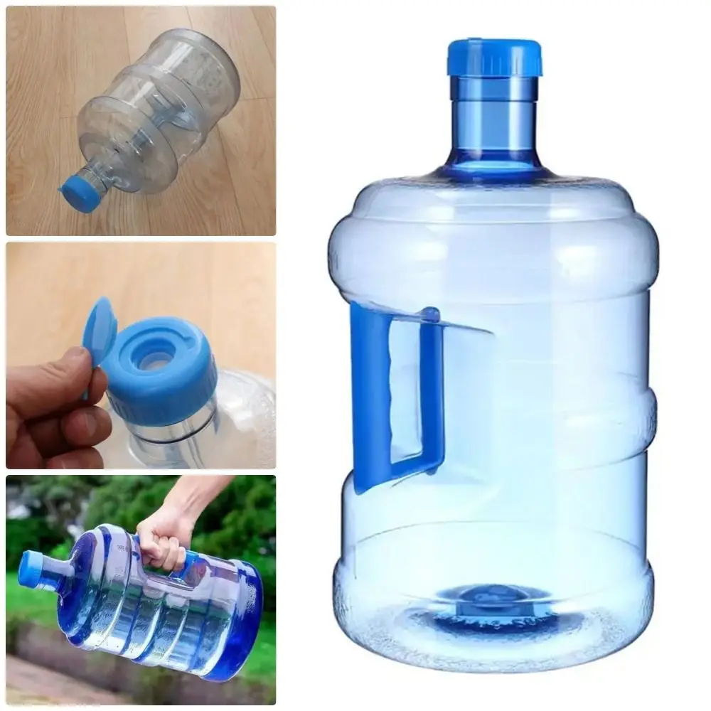 1Pcs Outdoor Car Storage Bucket Pure Water Bottle Jug Portable Reusable Mineral Water Container 5L 7.5L Empty Dispenser Barrel
