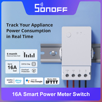 SONOFF POW Origin 16A Smart Power Meter Switch ESP32 Chip Safety Design Overload Protection via eWeLink Alexa Google Home