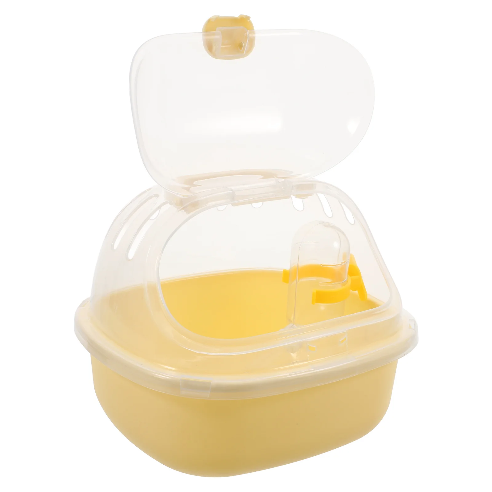 

Hamster Travel Cage Transparent Outdoor Carrier Small Pet Portable Carrying Case Outdoor Hamster Travel Container