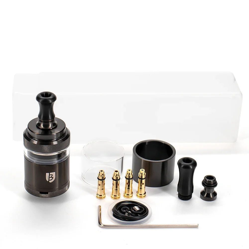 

Сигарета BERSERKER Mini V3 MTL RTA BSKR Mini V3 атомайзер Ремонтопригодный бак 22 мм 2 мл/4 мл с одной катушкой Регулировка воздухозаборника