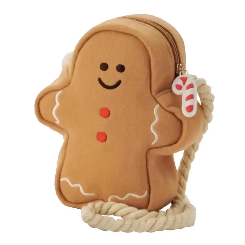 Gingerbread Purses For Women Cookies Gingerbread Christmas Bags Cute Fashion Handbag Shoulder Bag Outdoor Phone Bag For Hiking