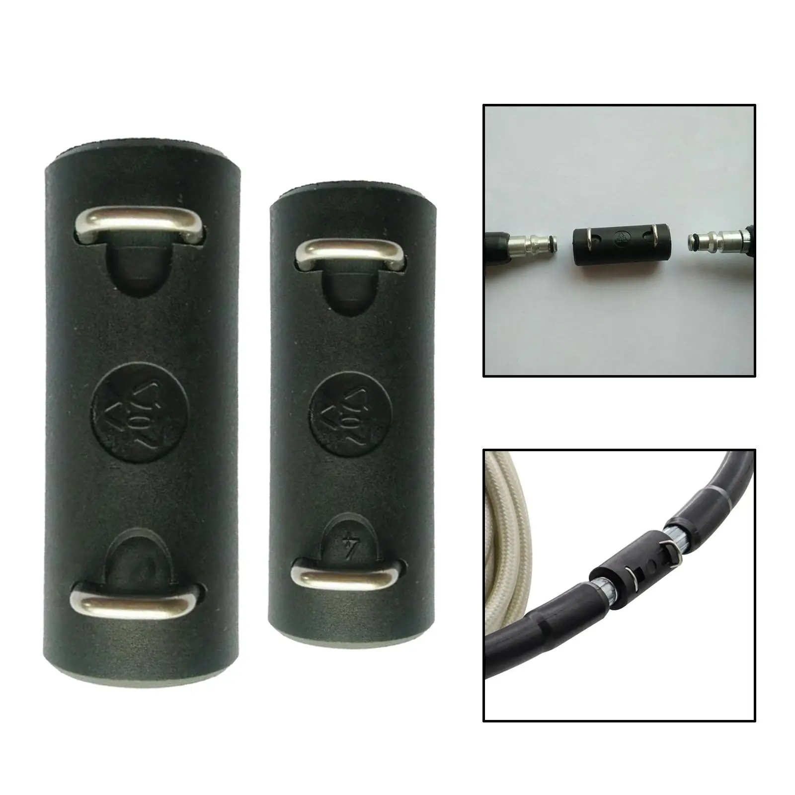 Plastic Hose Extension Adapter Quick Connect Joint Pipe Replace for YILI High Pressure Washer Accessories Fittings