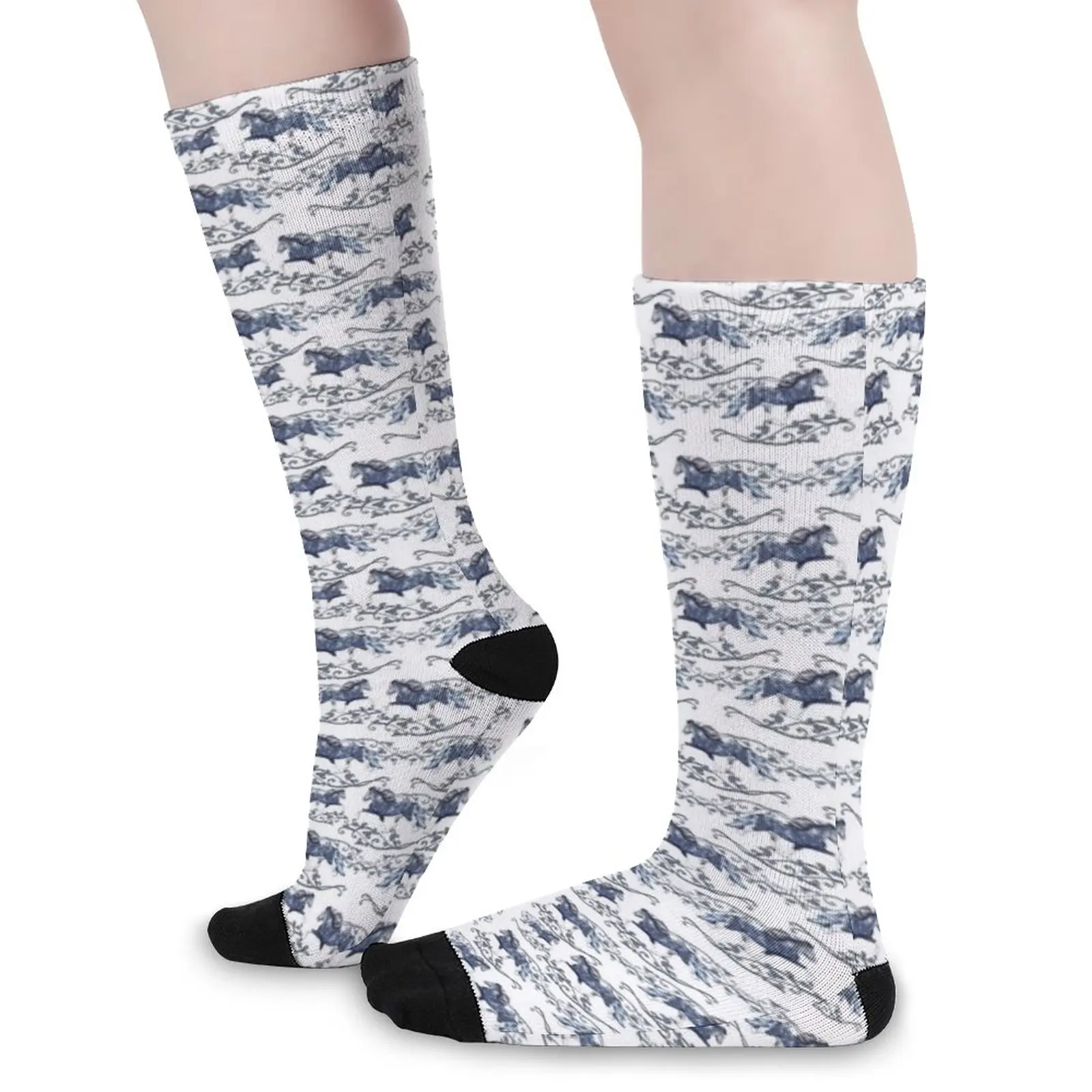 Blámóea - Icelandic Horse Socks compression stockings Women Women\'s compression sock custom socks Womens socks