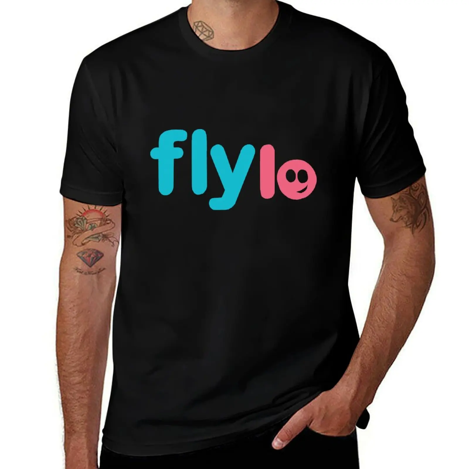 Flylo airlines Come Fly With Me logo T-Shirt sublime blacks customizeds oversizeds t shirt for men