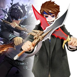 Anime Solo Leveling Katana Mizushino Shun Sword Anime Cosplay Prop Ninja Knife Wooden Real Japanese Katana Samurai Sabre Kid Toy