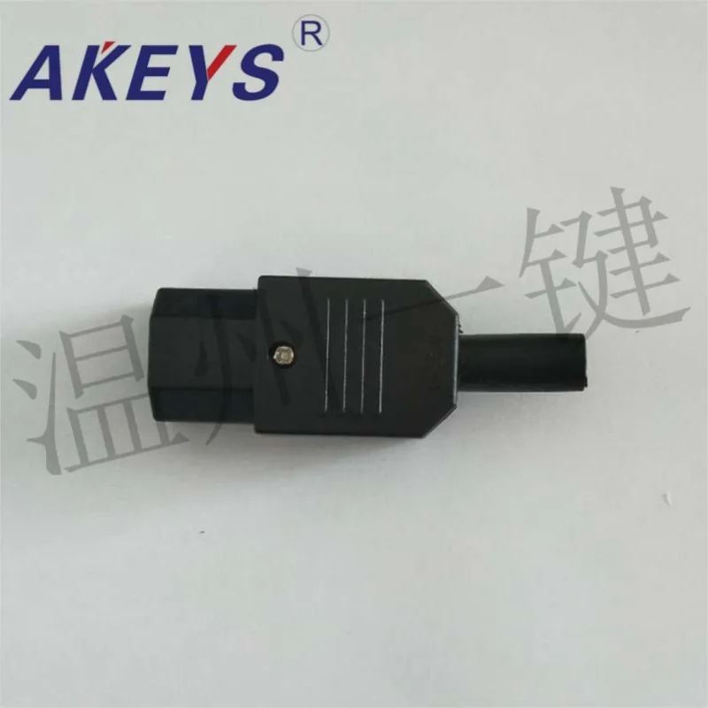 

1 PC AC-013A three-hole master plug screw hole AC Power socket non-standard socket connector TV socket