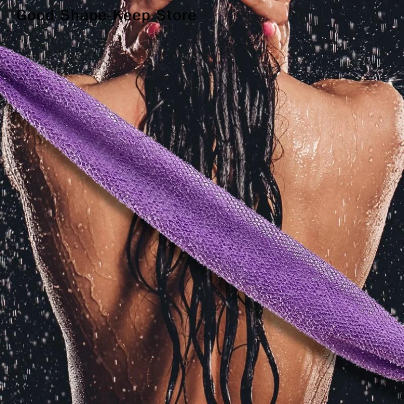 dailyExfoliating Bath Net Sponge 1Pcs African Design Effective Full Body Scrubbing for Invigorating ShowersDaily products view 3