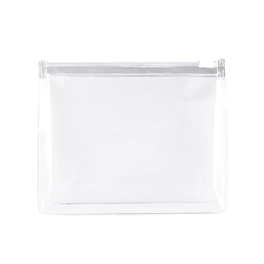 10Pcs Transparent Bag Multi-Use Portable Makeup Pouch for Skincare Products Jewelry Passport Outdoor Travel Essential