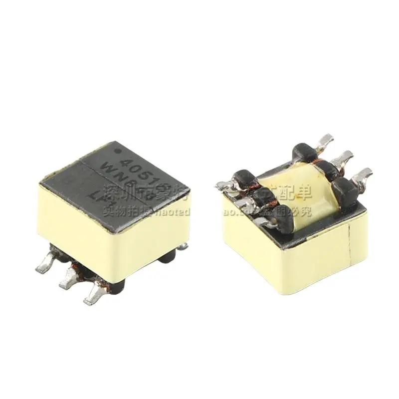 2pcs/ EE5.0 Micro 1:1 5KHZ -95dB 850VDC Isolation Imported SMD Audio Signal Transformer 40516R-LF1