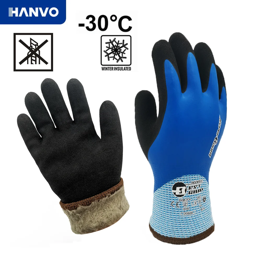 

-30C перчатки для рыбалки и работы, термостойкие, с защитой от холода, утолщенные, с защитой от порезов, унисекс, ветрозащитные, для низких температур, для спорта на открытом воздухе
