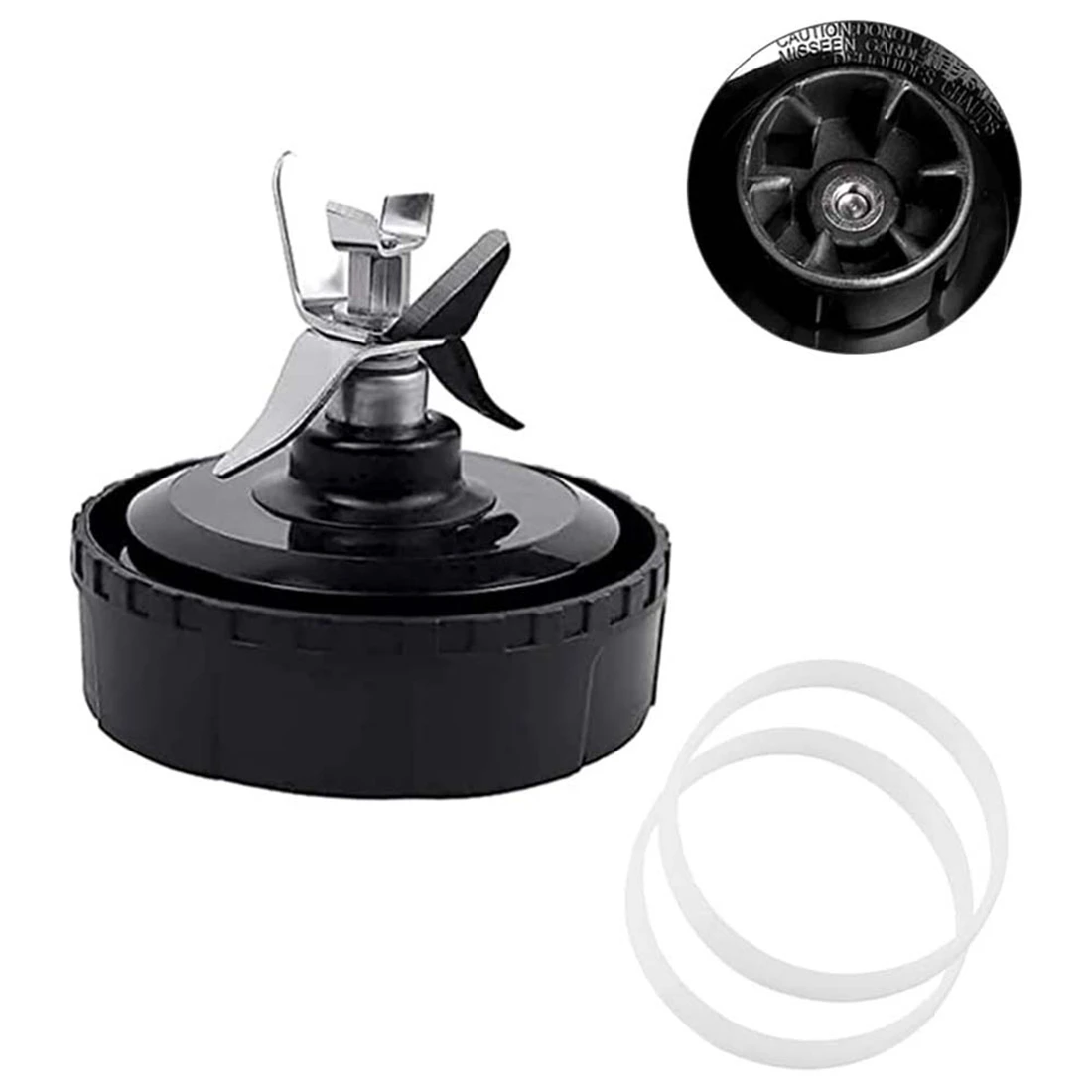 accessori agitatore 6 alette per parti di ricambio frullatore Ninja, per Nutri Ninja Auto IQ BL450-70, BL451-70, BL454-70, BL455-70