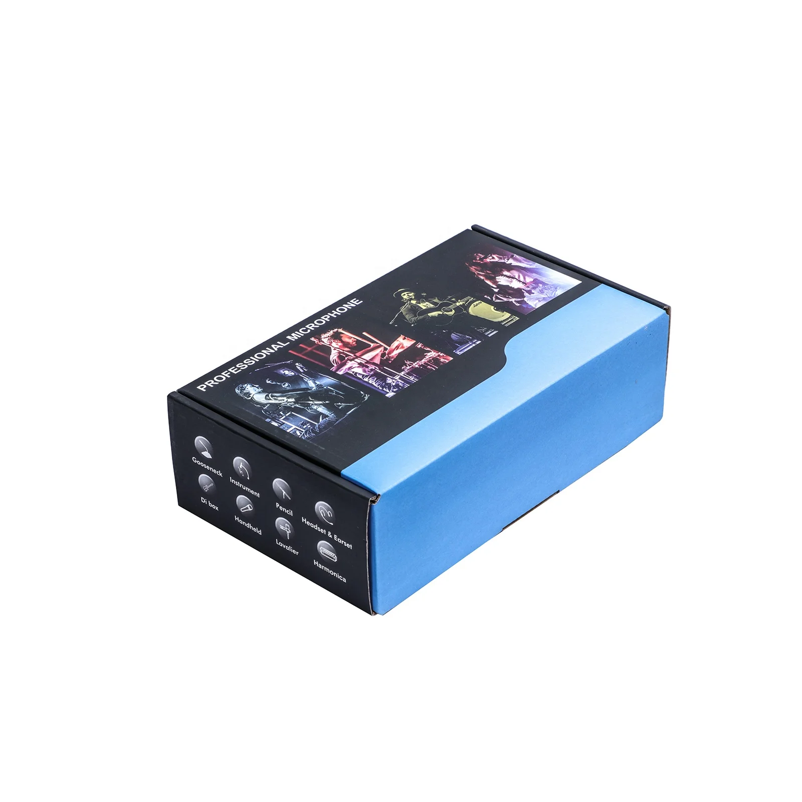 Di-T1 Di-T2 High Quality Metal Passive DI Box Professional Battery/Phantom Direct Box with Guitar Speaker Emulation