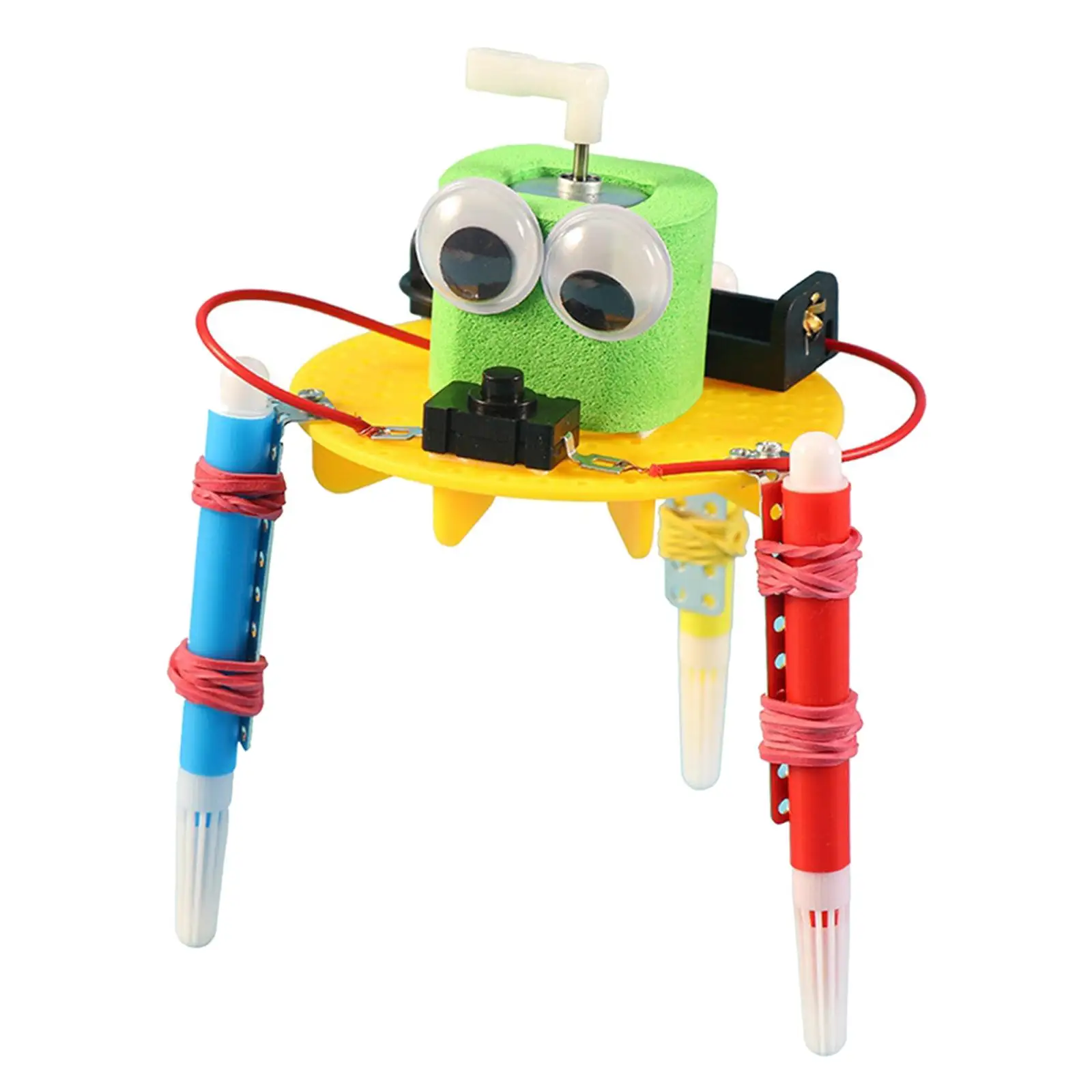 Early Learning DIY Doodle Robot Technology for Girls Boys Birthday Gifts