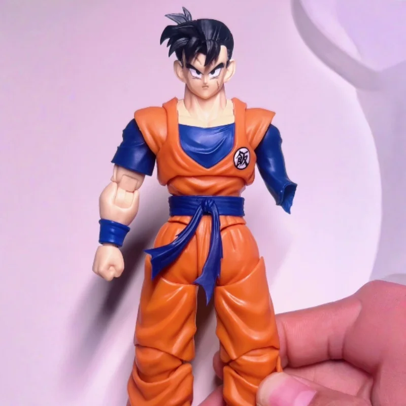 الجديد في المخزون لعبة دراغون بول Shf المستقبل Wofan رئيس نحت عادي الرؤوس السوداء الملحقات حزمة أنيمي عمل أرقام اللعب #2