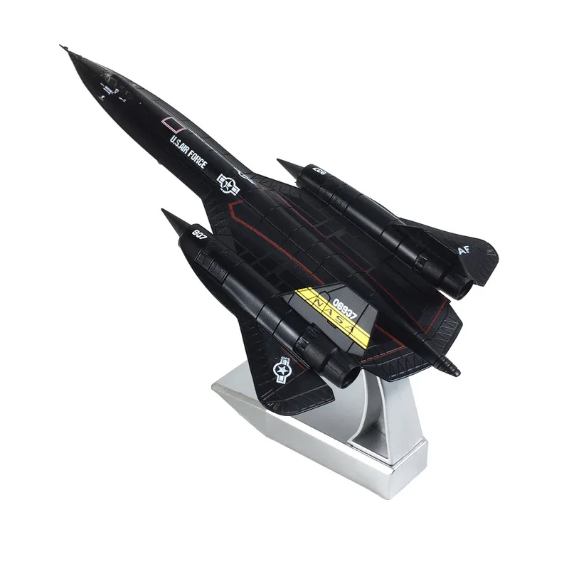 1:144 SR-71 Blackbird Reconnaissance Jet Model Diecast Alloy Fighter Aircraft Finished Plane Military Collectible Display Gift - view 4