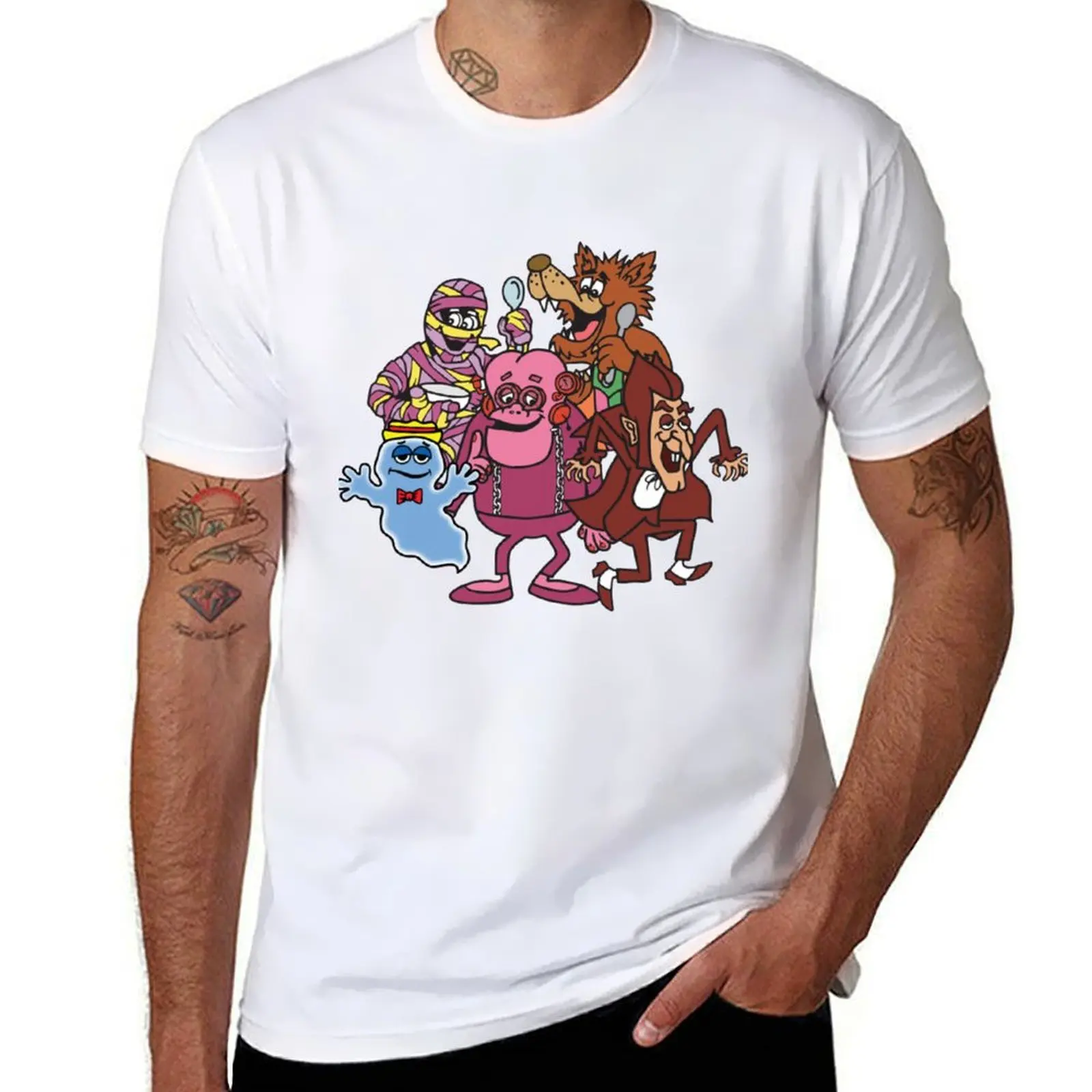 

Cereal Monsters Cereal Monster Group T-Shirt man t shirt designer t shirt man designer T-Shirt