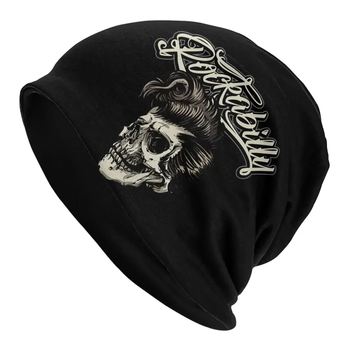 

Шапки в стиле рок-н-ролл Skullies, осенне-весенние шапки, тонкий капот с черепом, специальные шапки, мужские и женские наушники