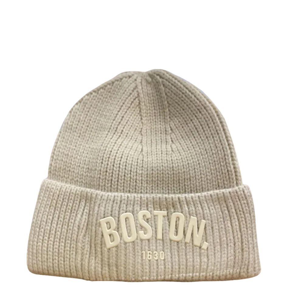 

Vintage Letter Winter Pullover Hat Keep Warm Breathable Wool Beanies Hat Coldproof Solid Color Knitted Cold Hat Outdoor