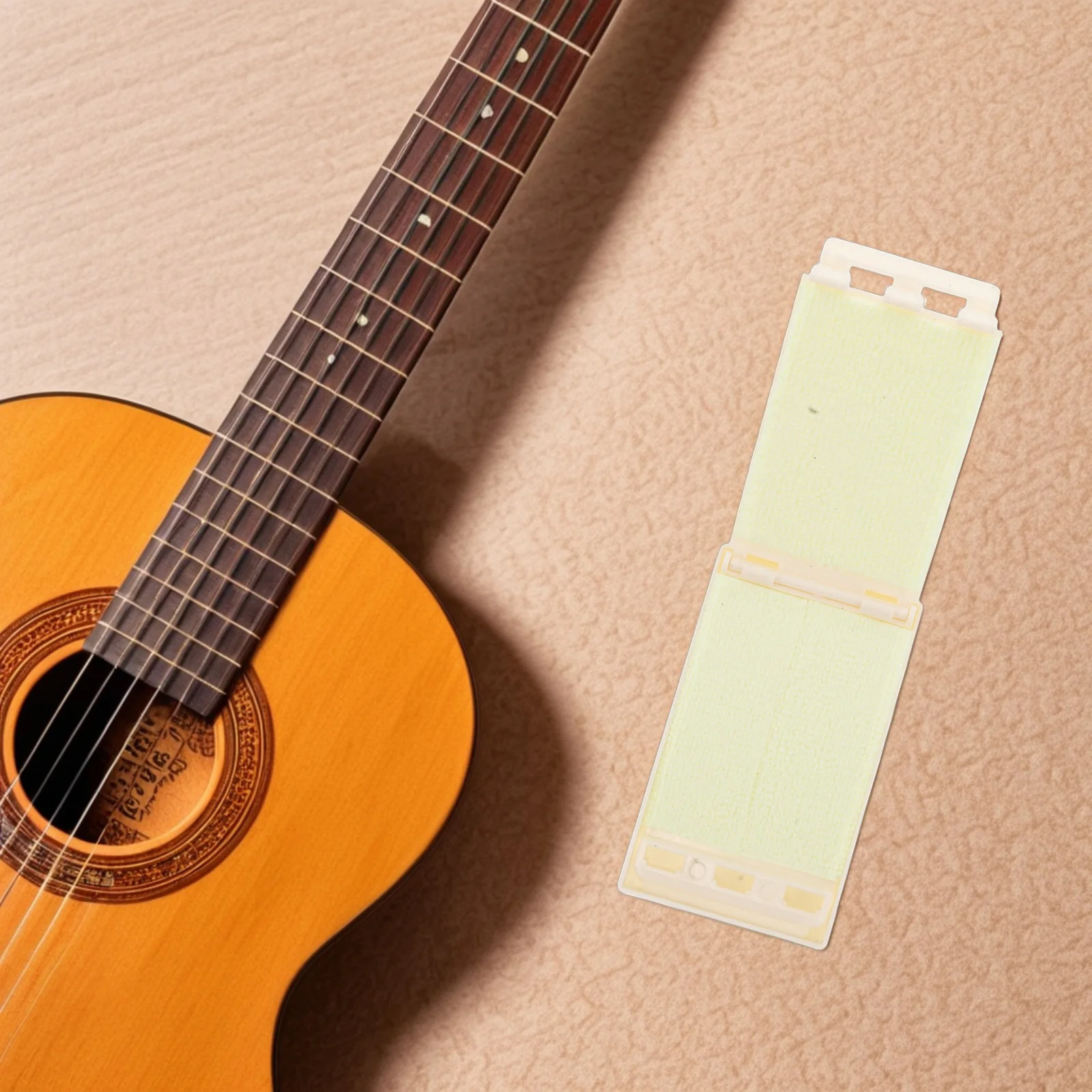 

Guitar String Cleaner Tool White Soft Bottom Acoustic Electric Ukulele Professional Fret Eraser Maintenance Accessories Kit