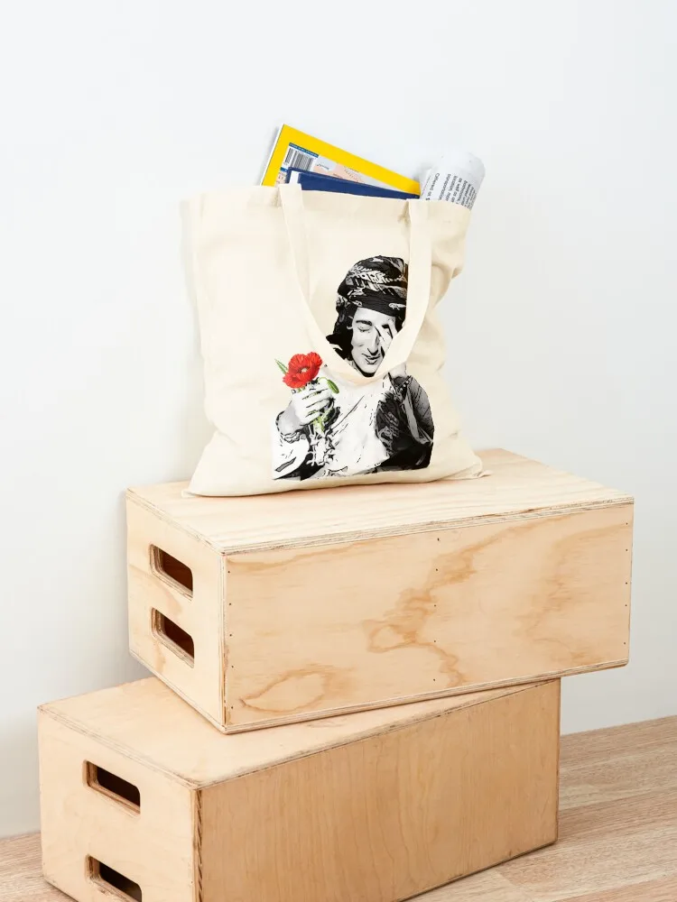 Hapsa Khan Tote Bag Women's shopper Large bags for women custom fabric bag handbag