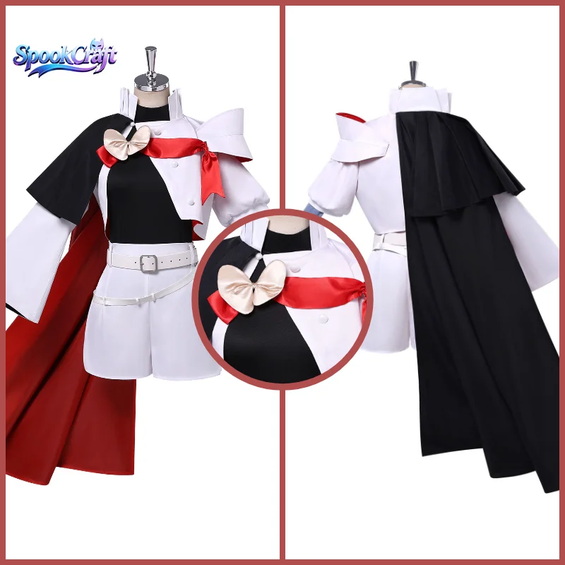 New Ribbon Hero Sapphire Knight Cosplay Full Set Costume With Cloak Women Outfit For Halloween Comic Con Role Play