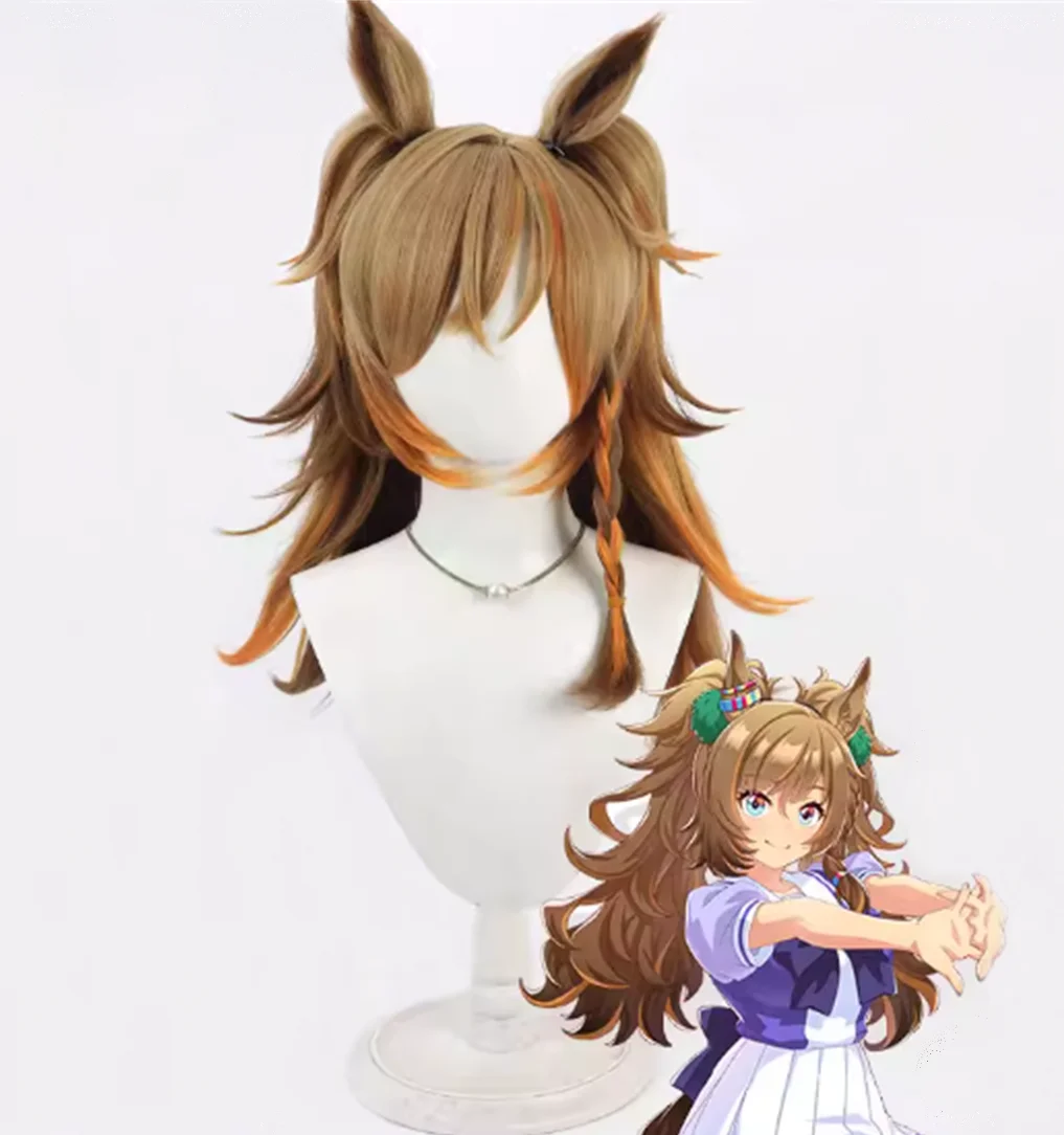 

Cosplay Uma Musume Pretty Derby Blast Onepiece Wig Anime and game party synthetic wig