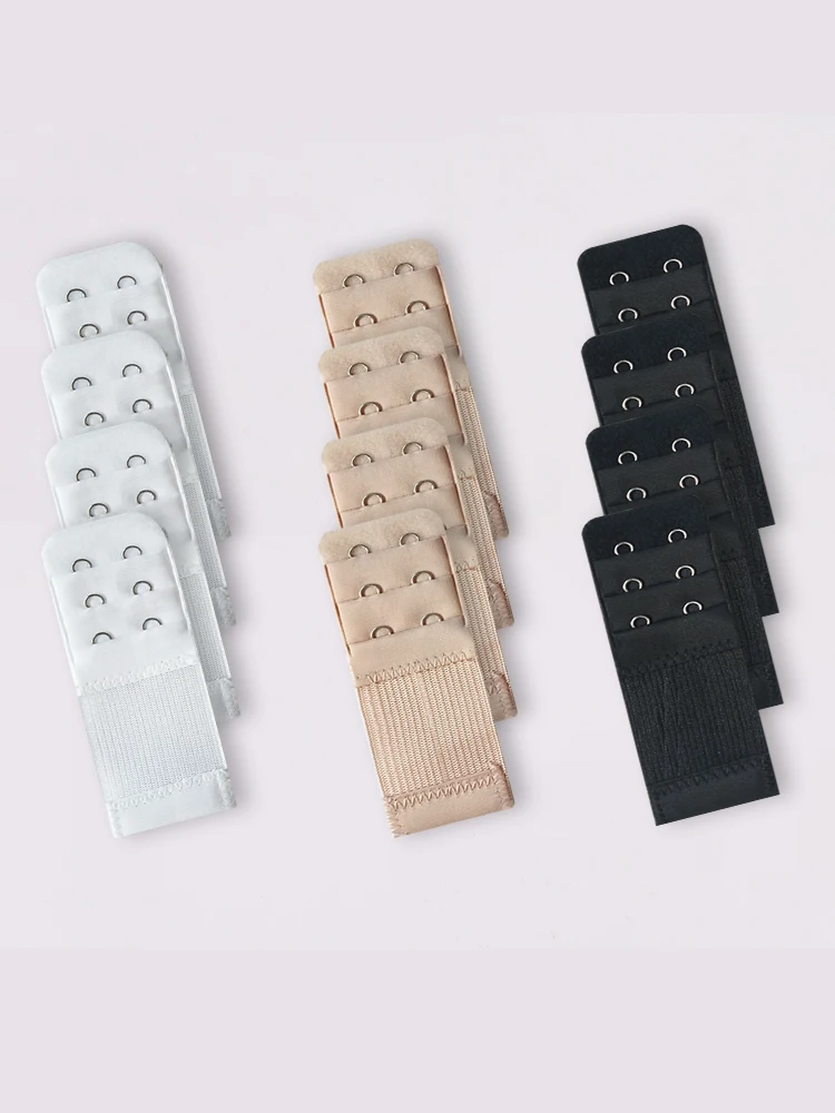 12 Pack Womens Bra Extenders 2 Hooks Elastic Adjustable Soft Lingerie Accessories Various Colors Comfortable Fit