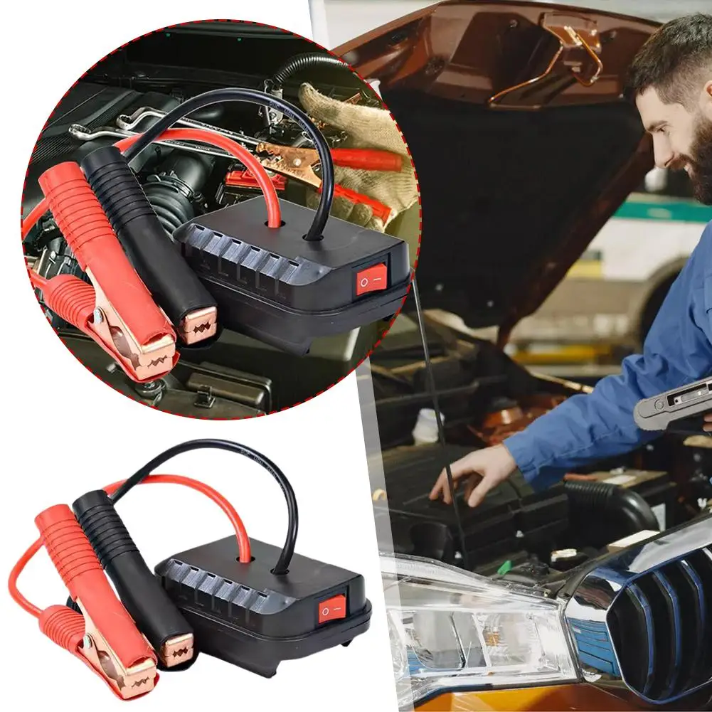 

Igniter Jump Starter for Makita Lithium Battery Booster Cable Adapter Emergency Power Kit DIY Converter With Clip N0L4