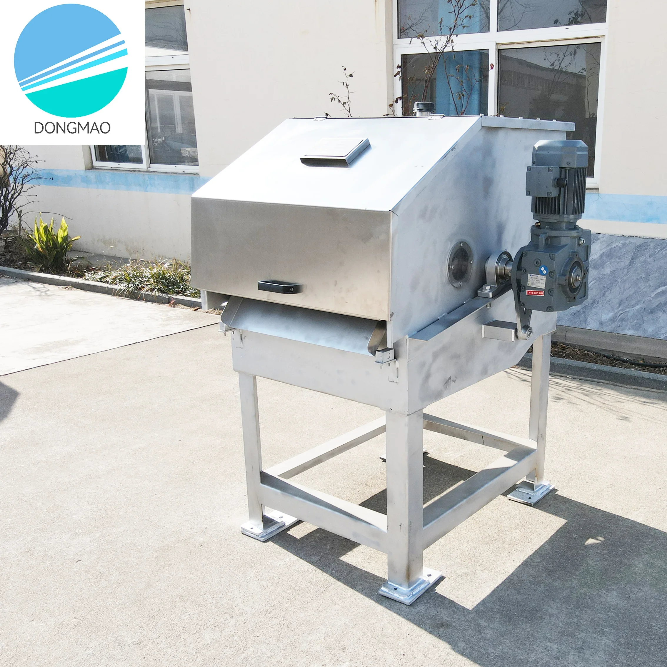 Rotary Drum Fine Trommel Screen Filter for Aquaculture Water Treatment System