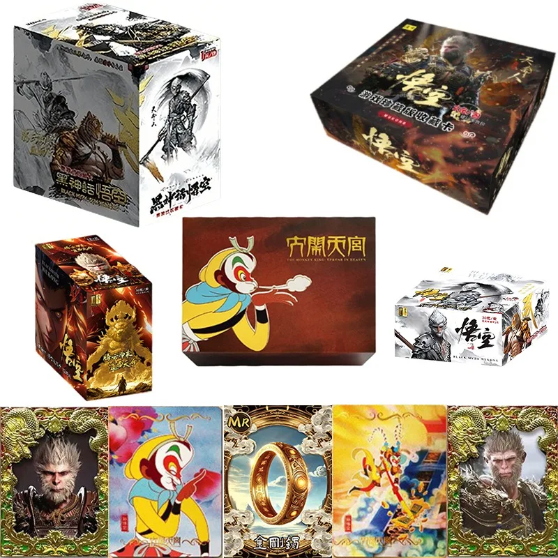 

Black Myth: Wukong Collectible Cards Soaring on Clouds Facing Destiny Themed Chinese Mythology Journey To The West Holiday Gift