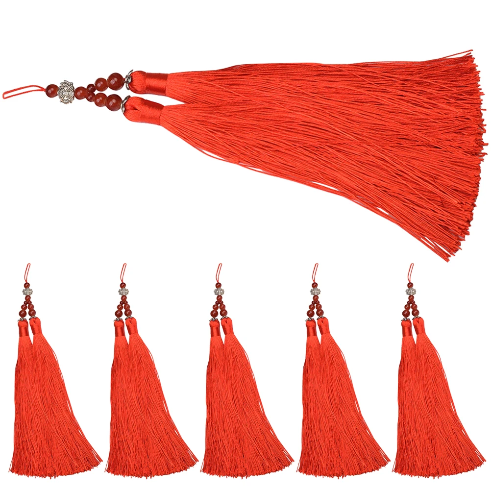 

6 Pcs Flute Pendant Tassel Hanging Tassels Ornament Decorative Decorations Ornaments