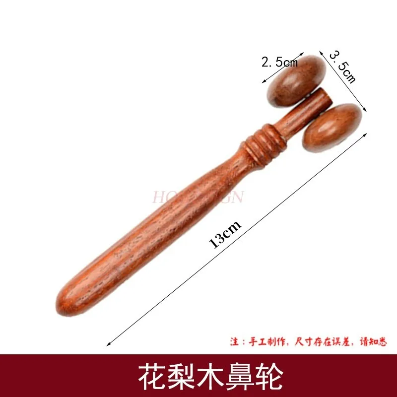 Roller Massager Wood Therapy Body Massage Tool Foot Face Shoulder Neck Hand Push Roller Massager Body Soothing Massage Tool