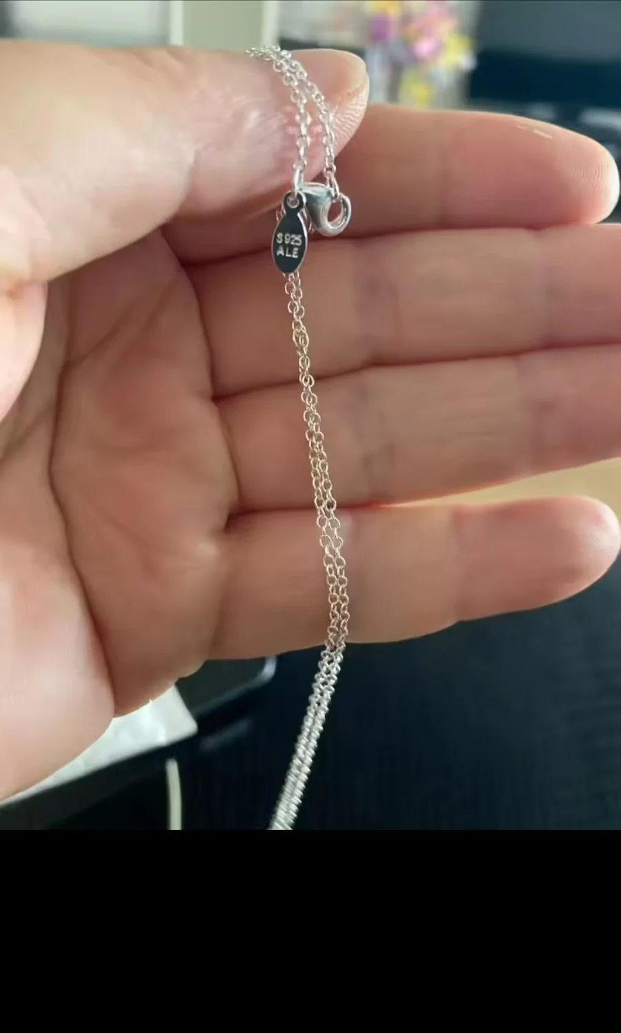 925 sterling silver women's jewelry necklace can be designed with original charm pendant necklace DlY jewelry gift