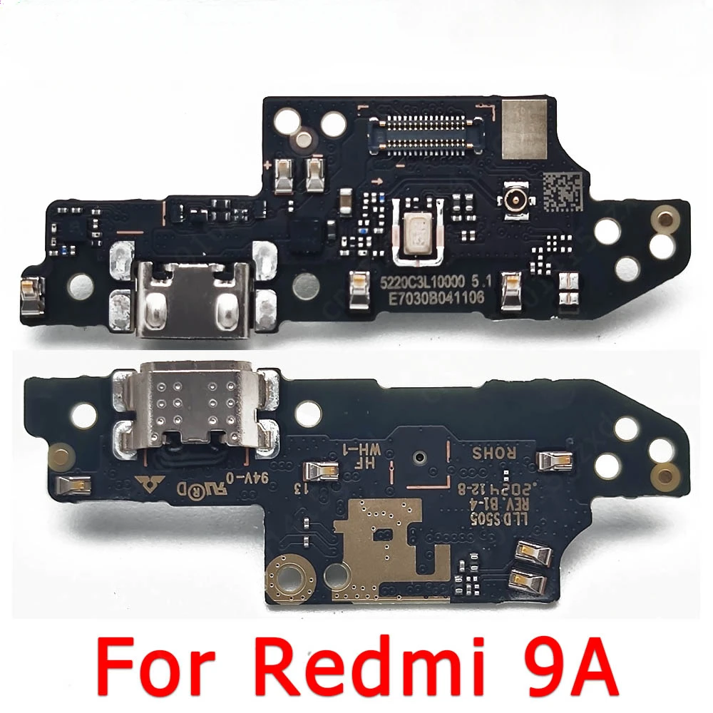 

Зарядная Плата usb для xiaomi redmi 9A, зарядный порт, печатная плата, ленточный разъем, док-разъем, гибкий кабель, запасные части для замены