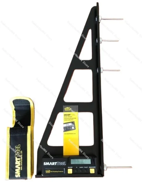 Car Four-wheel Positioning Tire Tilt Ruler, Measuring Front and Rear Wheel Tilt Ruler Horizontal Tool