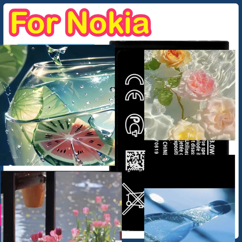 

BL-5CB 800mAh Battery For Nokia Suitable for Nokia NK1280/NK1616/NK1800 phone battery BL-5CB