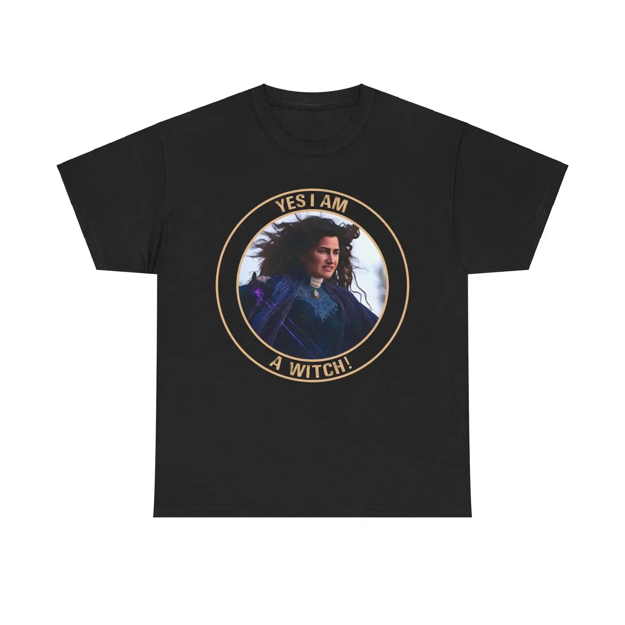 Yes I Am A Witch Kathryn Hahn Agatha Harkness All Along Retro Vintage Shirt