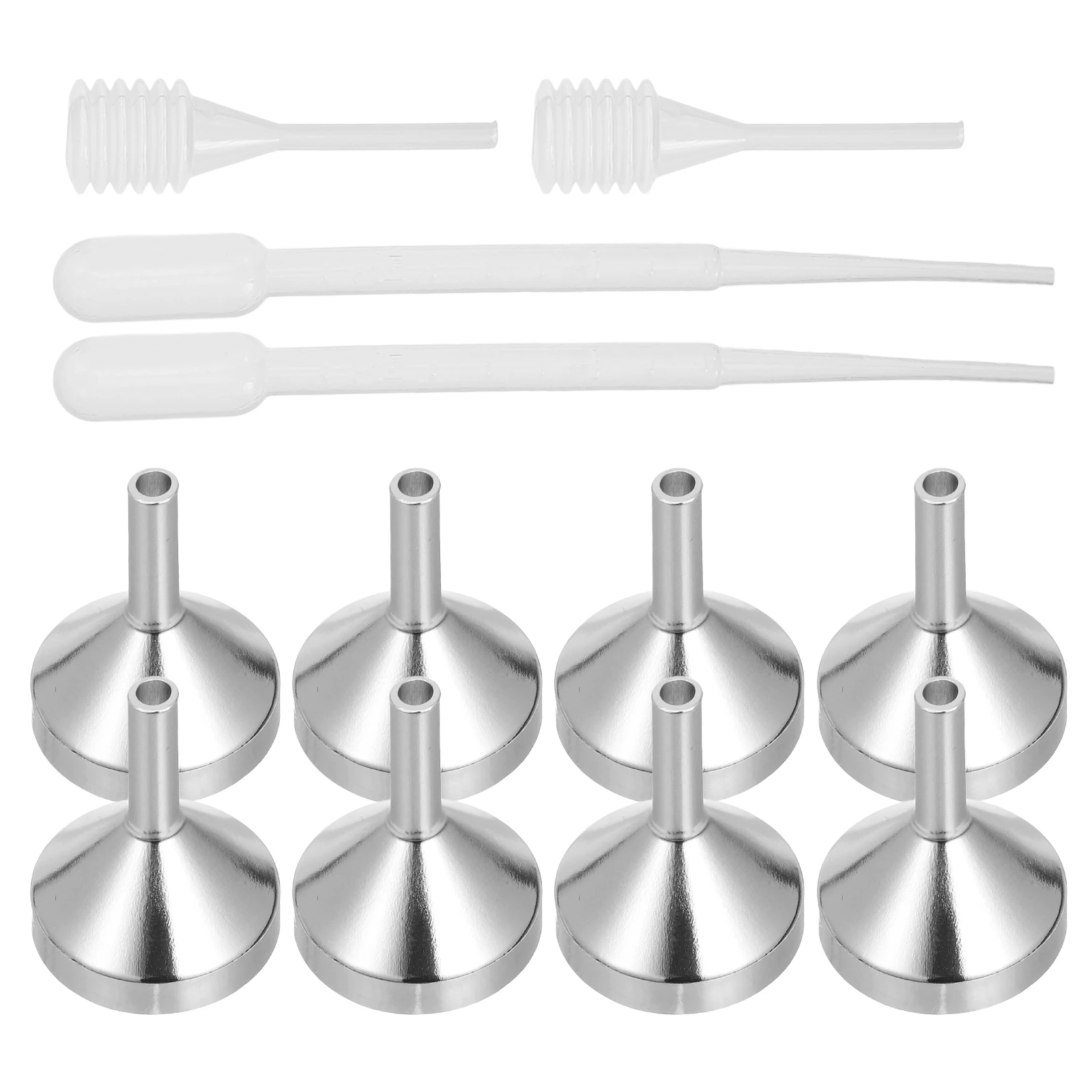 

1Set Mini Metal Funnels Small Size Funnels for Filling Small Bottles Perfume Lotion Essential Oils Hair Care Liquids Transfer