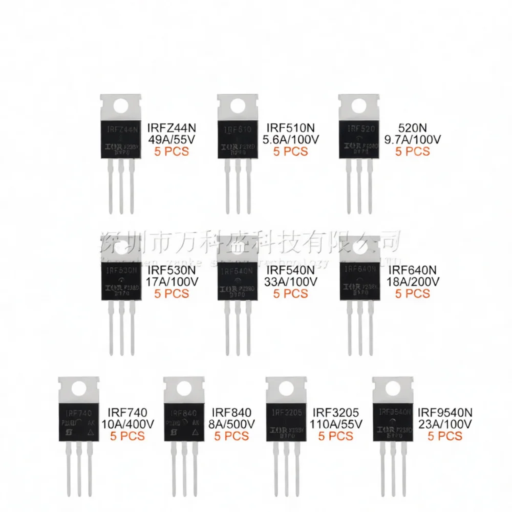 Diy Electronics Lab Equipment - Professional Electronic Hardware Transistor Assortment To220